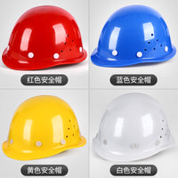 Winter Breathable Safety Helmet for Construction Sites, Anti-Smash Fiberglass Hard Hat with Reflective Strip