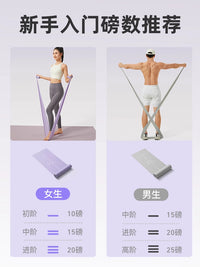 Resistance Bands for Yoga, Pilates, and Strength Training - Stretch, Tone, and Sculpt Muscles