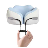 Memory Foam U-Shaped Neck Pillow for Travel and Office