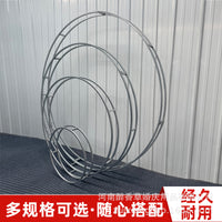 Double-Layer Round Iron Wedding Arch Truss for Floral Arrangements