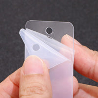 Clear Acrylic Bookmark Blanks with Tassels for DIY Crafts and Gifts