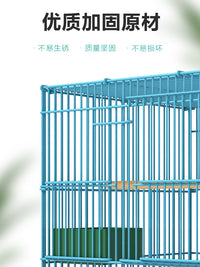 Large Outdoor Metal Bird Cage for Parrots, Mynahs, Thrushes, and Small Birds