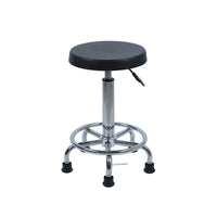 PU Thickened Anti-static Adjustable Stool with Wheels or Footpads for Lab, Workshop, Hospital