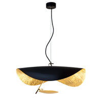 Italian Designer UFO Pendant Light Modern Luxury Lotus Leaf Art Chandelier for Living Room Bedroom Store