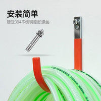 Heavy Duty Metal Wall Mount Storage Hooks for Garden Tools Hoses Garage Warehouse Organization