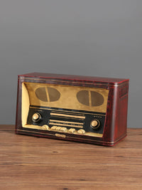 Retro Decorative Model Ornaments: Typewriter, Gramophone, Radio, TV, Projector, Camera