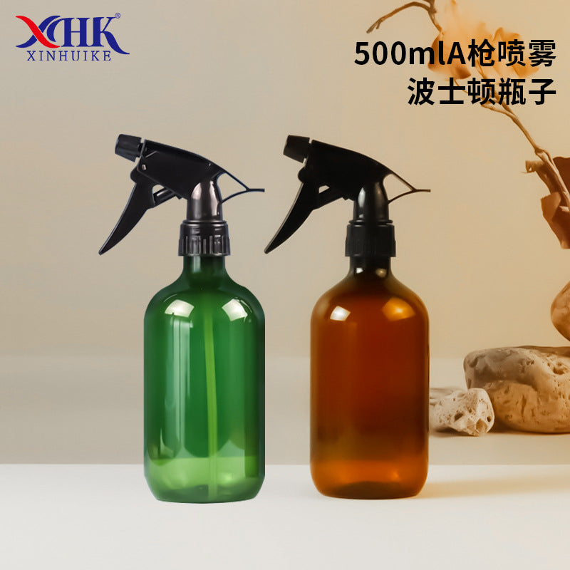 500ml PET Plastic Spray Bottle for Alcohol Disinfectant and Gardening
