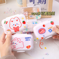 Portable Travel Pill Organizer with Multiple Compartments