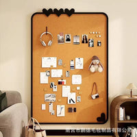 Heart Felt Board Photo Wall Display Board, Kindergarten Bulletin Board, Nail-Free Self-Adhesive Culture Wall