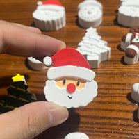 Christmas Plaster Doll DIY Painting Kit - Snowman, Santa, Christmas Tree, Reindeer Figurines