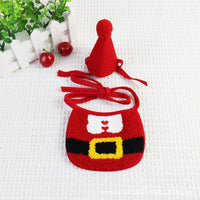 Christmas Pet Scarf and Hat Set for Cats and Small Dogs