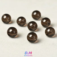 8A Grade Natural Ice Obsidian Loose Beads for DIY Jewelry Making