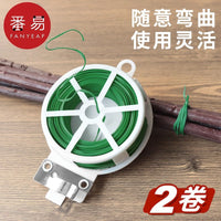 Garden Plant Twist Ties with Cutter for Climbing Vines and Support