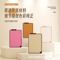 Heart Felt Board Photo Wall Display Board, Kindergarten Bulletin Board, Nail-Free Self-Adhesive Culture Wall