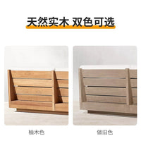 Outdoor Teak Wood Patio Sofa Set with Waterproof Fabric Cushions for Balcony Garden Hotel