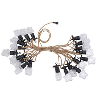 Outdoor LED Solar String Lights for Patio, Camping, and Garden Decor