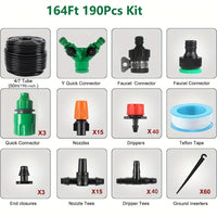 DIY Drip Irrigation Kit Automatic Plant Watering System for Balcony Garden Pots