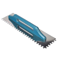 Notched Trowel Stainless Steel Square Tooth Plastering Tool for Tile Laying