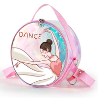 Kids Dance Backpack for Ballet Latin Dance Practice Clothes and Shoes Storage