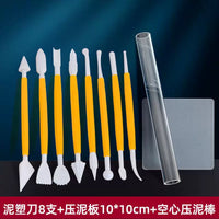 Clay Modeling Tool Set for Sculpture and Crafting