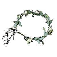LED Light-Up Floral Headband for Stage Performance, Travel, and Festivals