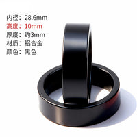 YASITE Aluminum Alloy Bicycle Headset Spacer for Mountain Bikes, 28.6mm Stem Washer