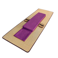 All-Season Smooth Thick Washable Foldable Knee Pad Set with Rattan Mat