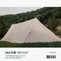 Large Outdoor Waterproof Sunshade Canopy for Camping and Beach