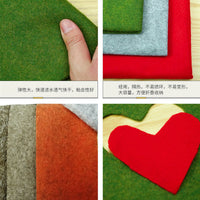 Colored Soft Felt Fabric for DIY Crafts and Christmas Decorations