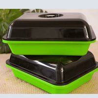 Seed Sprouting Tray Lids and Mesh Inserts for Hydroponic Germination