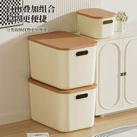 Drawer-Style Storage Box with Lid for Home Organization