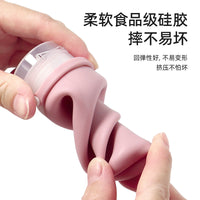 Silicone Travel Bottles for Lotion and Cosmetics - Portable Refillable Squeeze Containers
