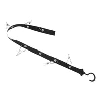 Wall-Mounted Hat Organizer Rack for Entryway and Wardrobe, No-Drill Adhesive Cap Holder