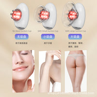 EMS Microcurrent Body Sculpting Massager with Vacuum Suction for Face Lifting and Skin Tightening