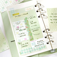 Cloud Whisper Series Aesthetic Memo Pad - 120 Sheets Decorative Scrapbook Paper for Journaling and Notes