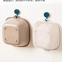 8-Piece Multi-functional Kitchen Drain Basket Set with Double Layer Design