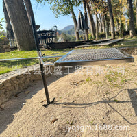 Portable Detachable Outdoor Camping Grill and Fire Pit