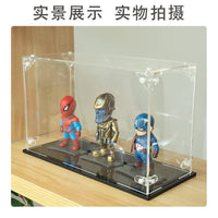 Acrylic Display Case for Collectibles, Dustproof Storage Box for Figures, Building Blocks, No Glue Assembly