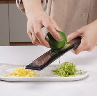 French Style Multi-functional Cheese Grater with Container and Lid, Lemon Zester