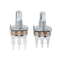 WH148 3-Pin Single Gang Potentiometer with Knob Cap, B1K-B1M