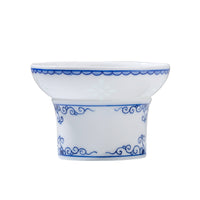 Jingdezhen Blue and White Porcelain Tea Strainer Set with Hand-Painted Design