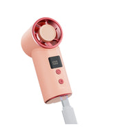 Mini Handheld Portable Fan with Quiet Operation and Long-Lasting Battery for Desk, Office, and Dorm