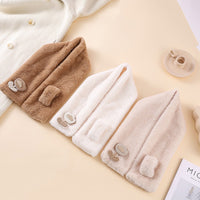 Korean Style Plush Winter Scarf for Kids and Adults - Windproof & Warm