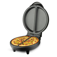 Electric Sandwich & Pizza Maker with Double-Sided Heating, Deep Plate Design for Breakfast, Crepes, and Grilling