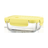 Microwave-Safe Glass Food Storage Containers with Lids - Leakproof & Heat Resistant Lunch Boxes for Office & Home