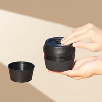 Portable Collapsible Silicone Coffee Cup for Travel and Outdoor Use