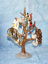 Tree-Shaped Jewelry Display Stand for Bracelets, Necklaces, and Watches