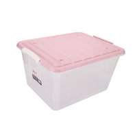 Chahua Transparent Storage Box 86L Large Capacity Home Organizer Durable Extra Large Storage Container