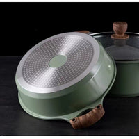 Maifan Stone Non-Stick Stockpot with Double Handles for Induction and Gas Stoves