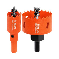 Bi-Metal Hole Saw Drill Bit for Wood, Plasterboard, Metal, and PVC